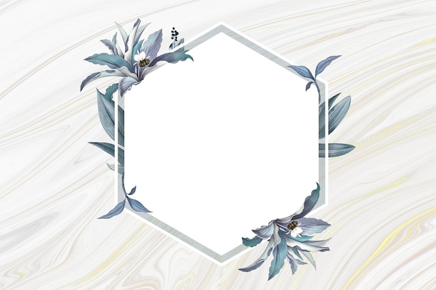Diseño de lujosos marcos florales para bodas