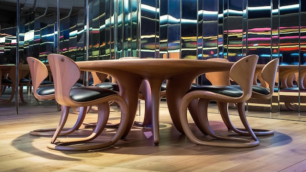 Diseño de la mesa de comedor para el comedor