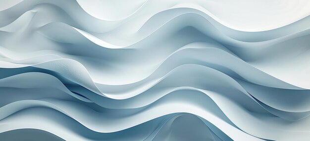Diseño minimalista abstracto elegante con líneas onduladas y curvas suaves IA generativa