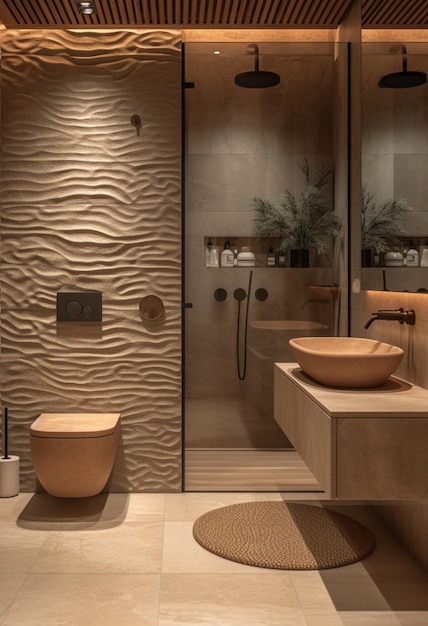 Diseño moderno de Bathroon