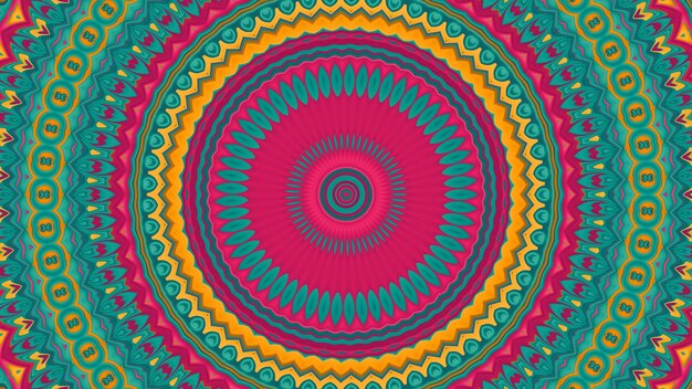 diseño de motivo de mandala patrón de mandala patrón de caleidoscopio papel tapiz mandala
