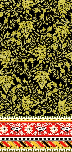 Diseño de motivos digitales Ilustración de obras de arte para impresión textil Para marca textil con flores de acuarela rosas textura floral Diseño para textil de tela de cubierta