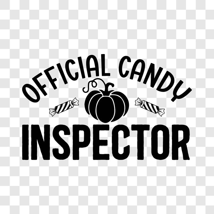 diseño oficial del inspector de dulces SVG