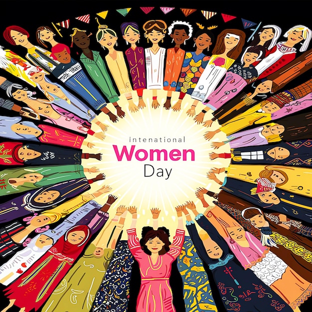 Diseño de pancartas para el Día de la Mujer