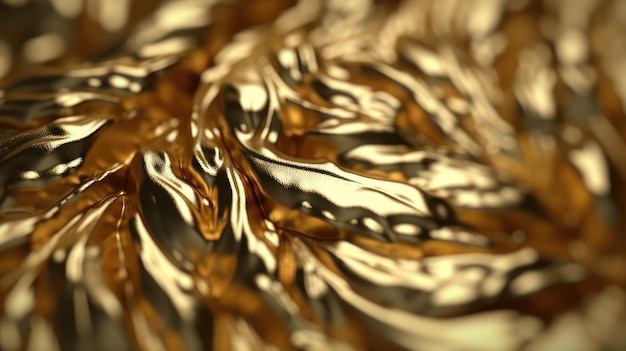 Foto diseño de papel tapiz de textura dorada premium y brillante
