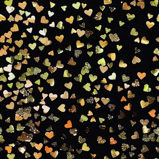 Diseño de patrón de corazón para el fondo de las redes sociales, la industria del embalaje y los medios digitales