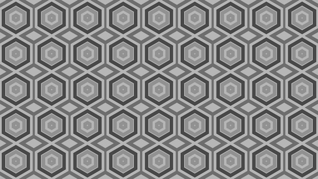 diseño de patrón geométrico con un motivo de caleidoscopio minimalista