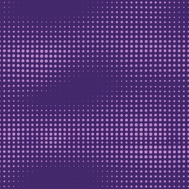 Diseño de patrón semitono de círculo sin costuras