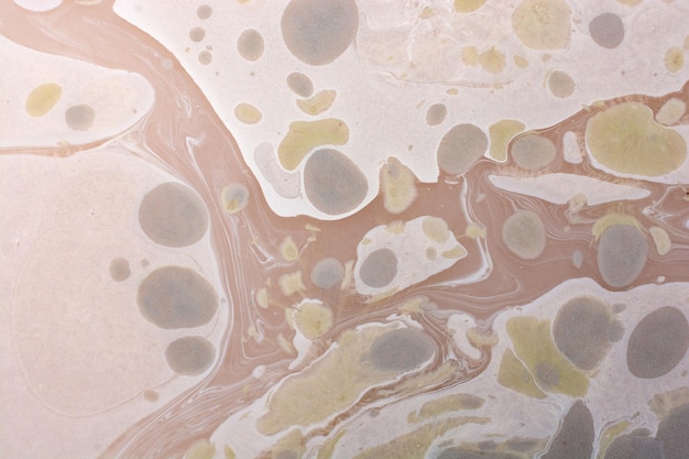 Diseño de patrones de superficie con efecto de mármol de Ebru para la impresión