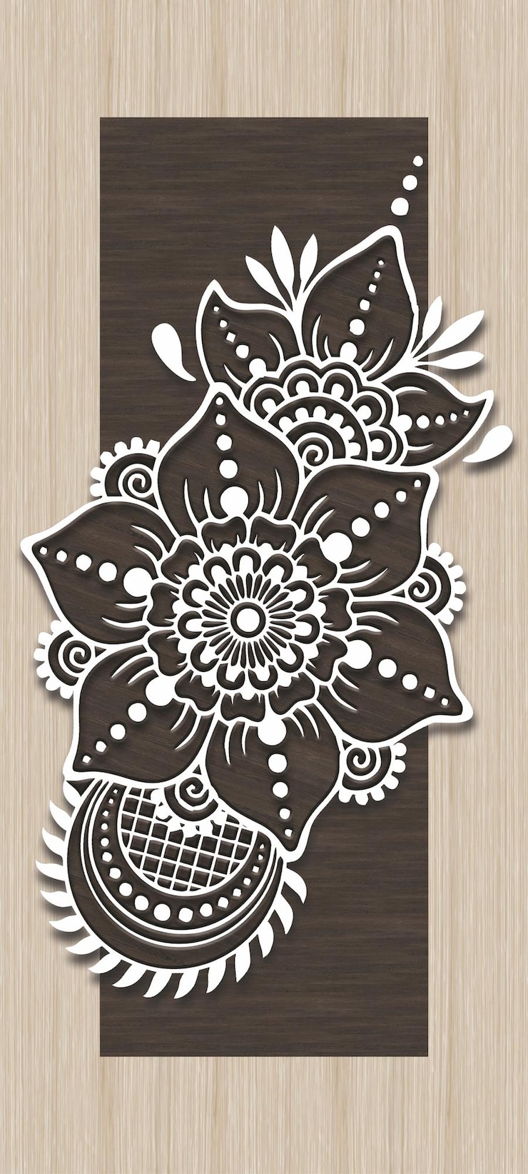 Foto diseño de piel de puerta laminada moderna de madera imprimible y papel de pared de fondo