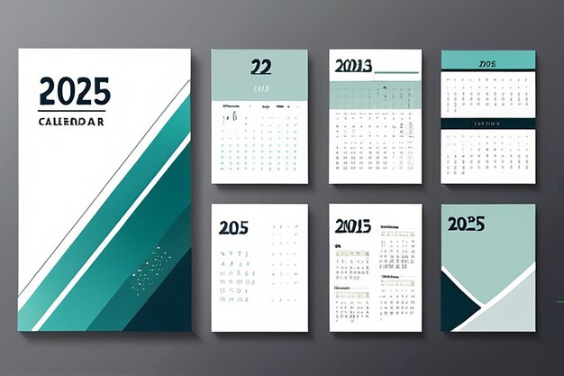 Foto diseño del planificador del calendario 2019