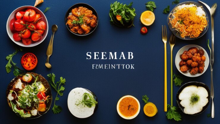 Foto diseño de la plantilla del libro de recetas