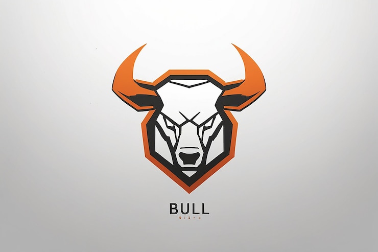 Foto diseño de plantilla de logotipo de toro