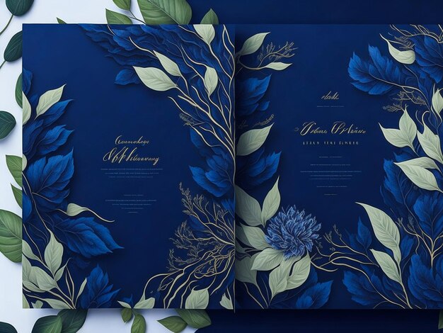 Diseño de plantilla de tarjeta de boda con ornamento de flores de rosa rosa