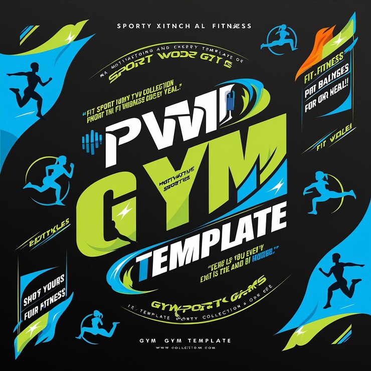 Diseño de plantillas de gimnasio