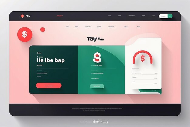 Diseño de plantillas de páginas de pago para el desarrollo web Diseño web Diseño UI