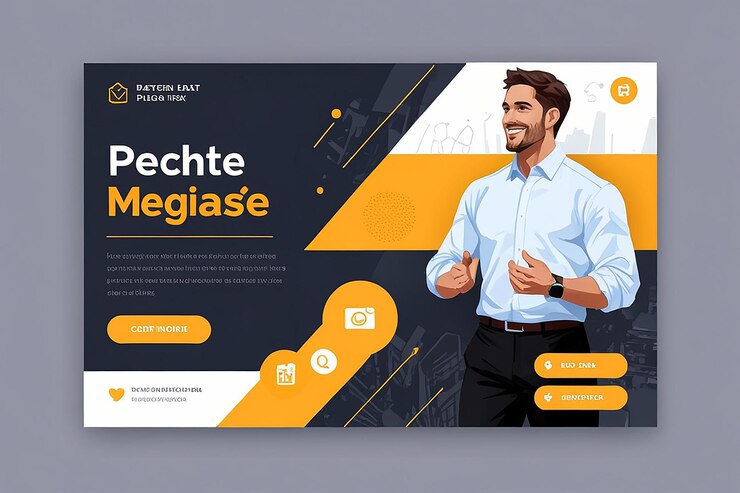 Foto diseño de plantillas de publicaciones en redes sociales corporativas o banner web de comentarios de clientes