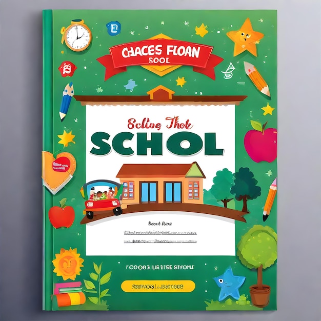 Foto diseño de portadas de libros para niños