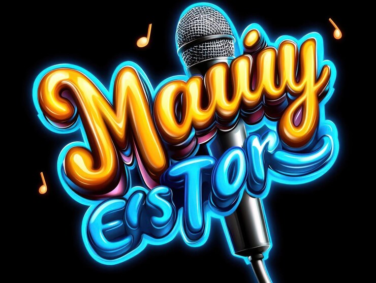 Foto diseño de póster de estilo retro vintage para un festival de música con tipografía audaz y colores vibrantes evento de música retro fotorrealista de alta calidad