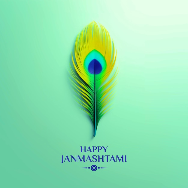 diseño de publicación de janmashtami