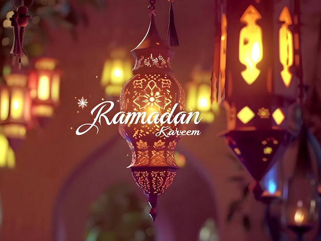 diseño de ramadán papel de pared de ramadá estandarte de ramadón