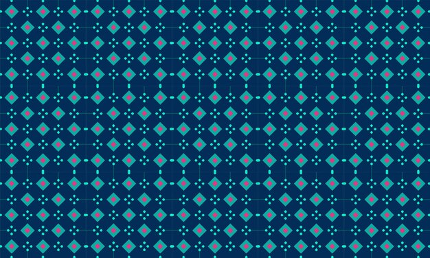 Diseño de recorte de papel Patrón sin costuras Fondo de papel de pared basado en cuadrícula