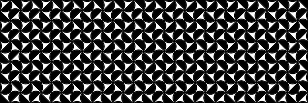 diseño de semicírculo negro horizontal para el patrón y el fondo