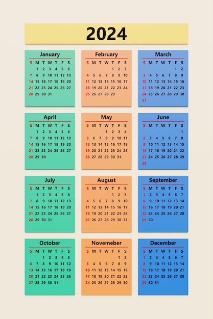 Foto diseño sencillo del calendario para 2021 la semana comienza el lunes