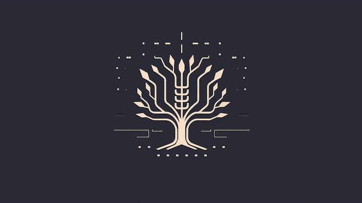 Foto diseño sencillo de logotipo arte vectorial en 2d plano