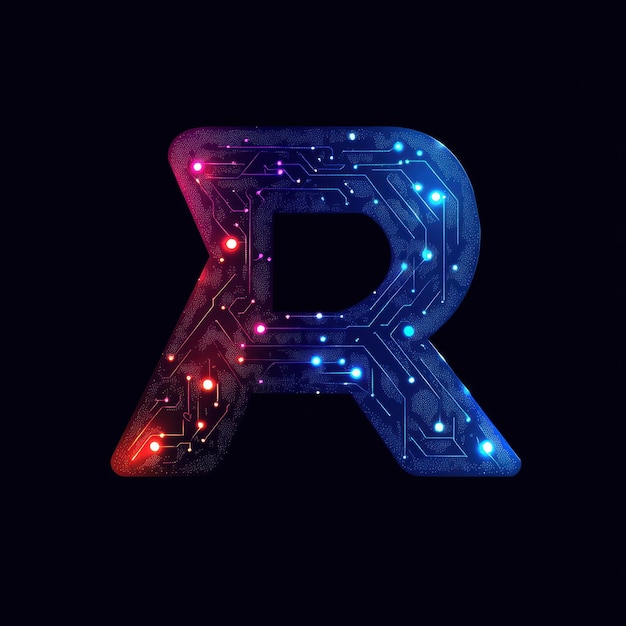 Diseño sencillo del logotipo que destaca los aspectos clave de la IA