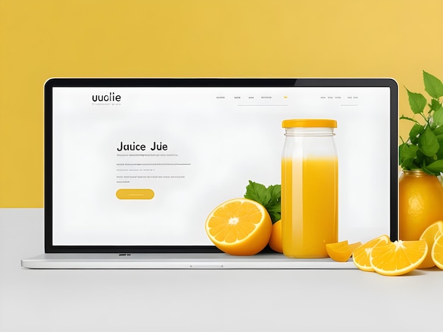 Diseño del sitio web de Juice