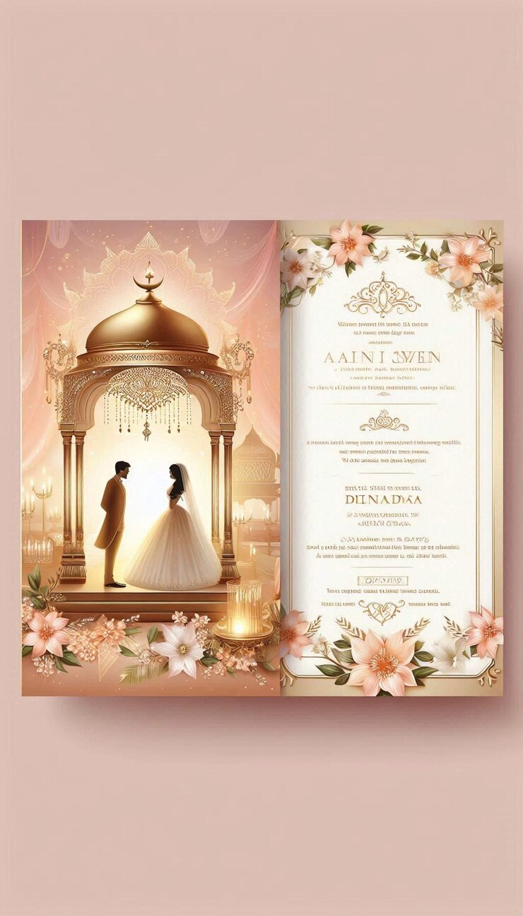 Diseño de tarjeta de invitación
