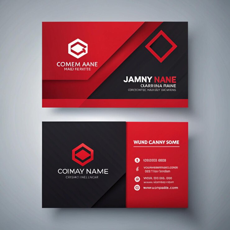 Diseño de tarjeta profesional moderno