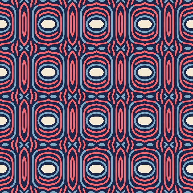 diseño de tela de fondo de papel tapiz de estilo de pintura de patrón sin costuras