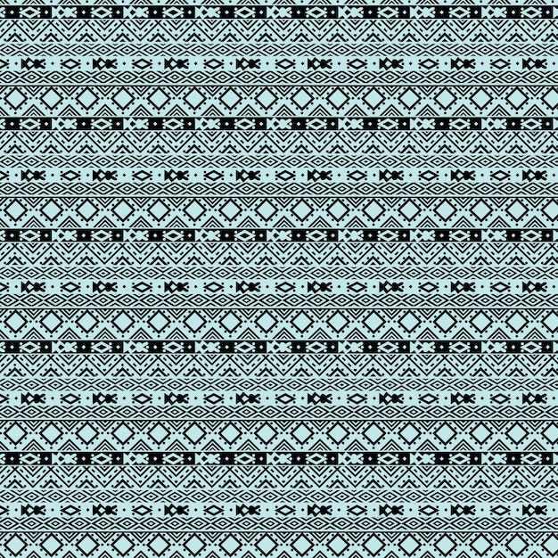 El diseño de la tela del patrón es sin costuras o sin costuras belleza extraordinaria diseñado para telas y alfombras ikat africano patrón geométrico tradicional étnico oriental estilo azteca ilustración vectorial abstracta