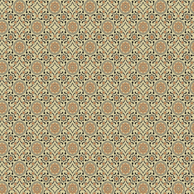 El diseño de la tela del patrón es sin costuras o sin costuras belleza extraordinaria diseñado para telas y alfombras ikat africano patrón geométrico tradicional étnico oriental estilo azteca ilustración vectorial abstracta