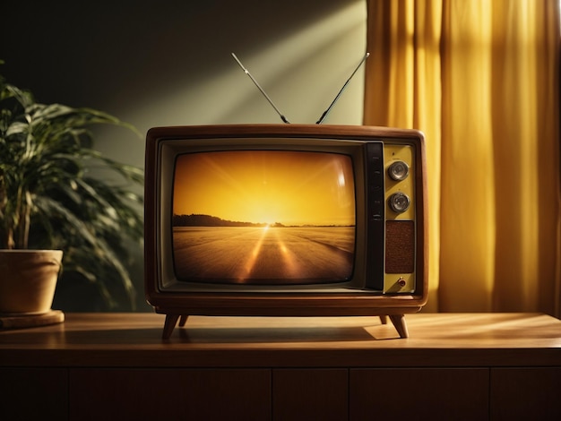 Diseño de televisión retro