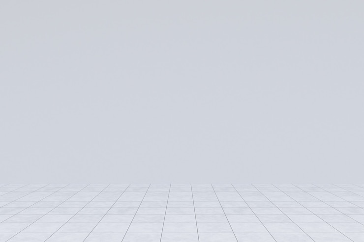 Diseño de textura de fondo de estudio transparente Representación 3d