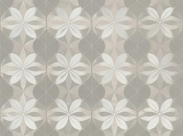 Diseño de textura grunge de Columbine atemporal Acentos geométricos antiguos Encanto vintage Elegancia floral