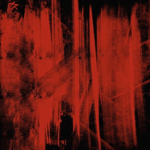 Foto diseño de textura grunge oscuro pincel de textura roja y negra en color negro