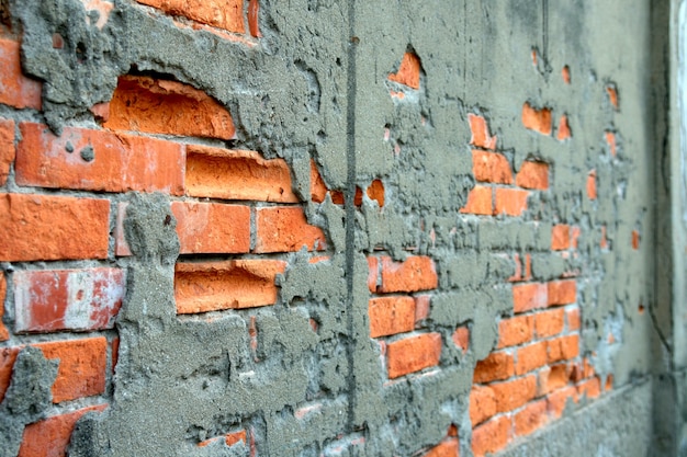 Diseño de textura de pared de ladrillo rojo vintage para cualquier propósito