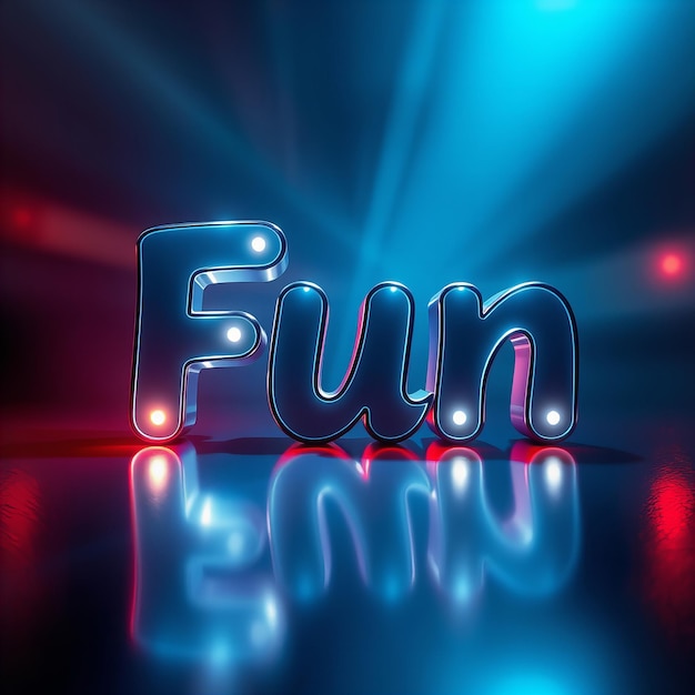 Diseño tipográfico lúdico con Fun