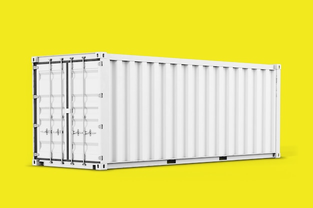 Diseño transparente de la carga en 3D para contenedores de transporte