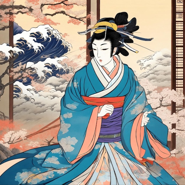 diseño ukiyoe