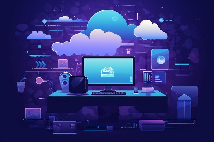 Foto diseño de vector plano tecnología mínima fondo de contracción
