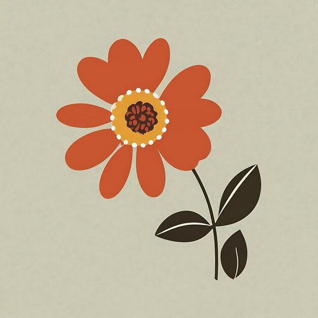 Diseño vectorial de flores coloridas