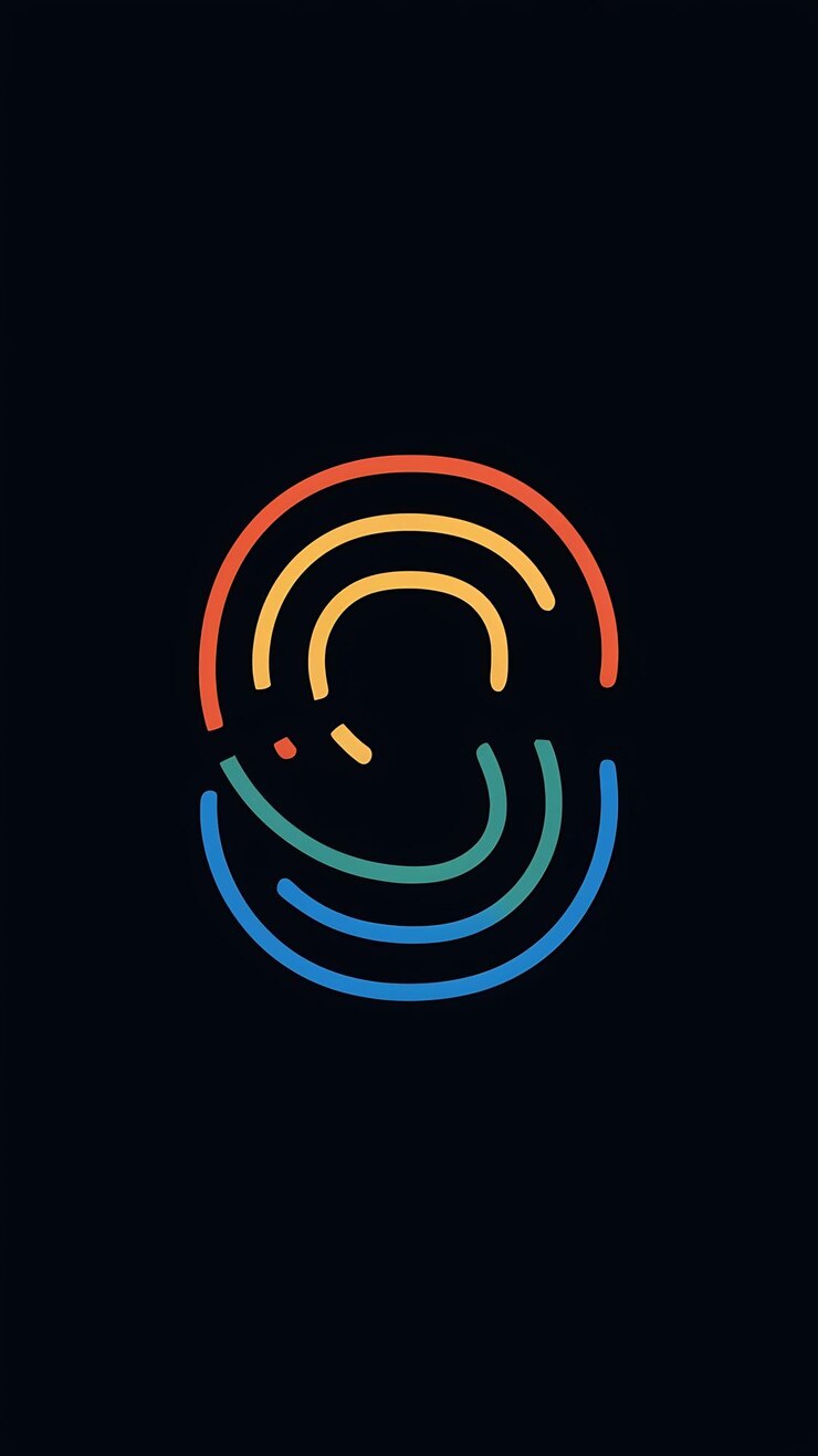 Foto diseño vectorial de formas de logotipos de colores modernos y mínimos abstractos abstracción lineal del logotipo