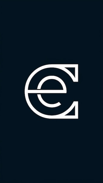 Diseño vectorial del icono del logotipo elegante de la letra e Símbolo de la compañía Lxury
