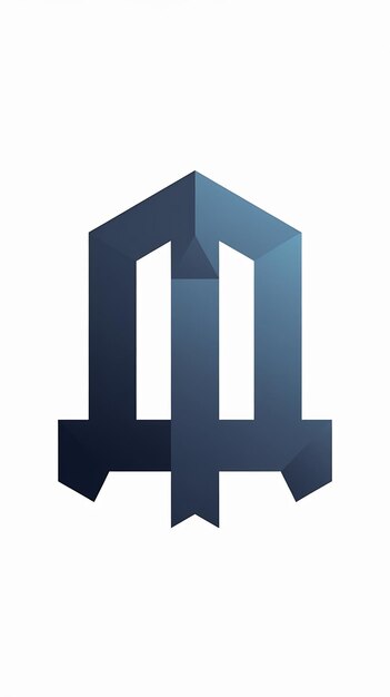 Diseño vectorial de íconos de forma hexagonal aislados de moda Una letra logotipo de la compañía