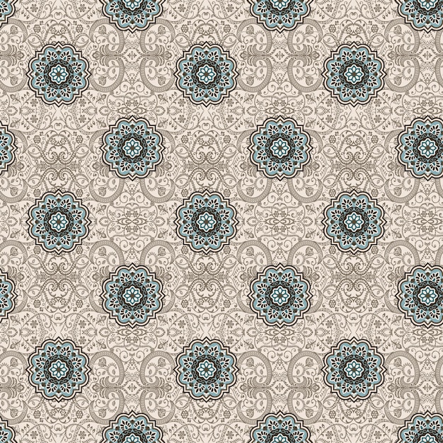 un diseño vintage con un fondo azul y verde